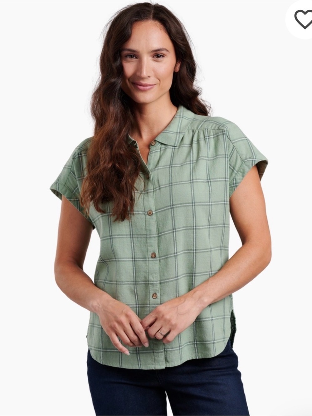 Kuhl Womens Wylde Shirt in Agave